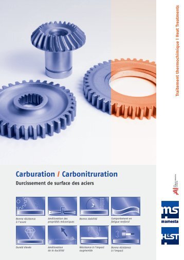 Carburation / Carbonitruration - Mamesta