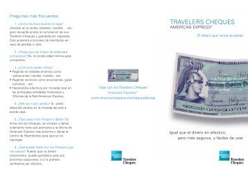 TRAVELERS CHEQUES - Cajastur