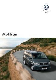 Multivan - Katalog - Volkswagen Gospodarska vozila