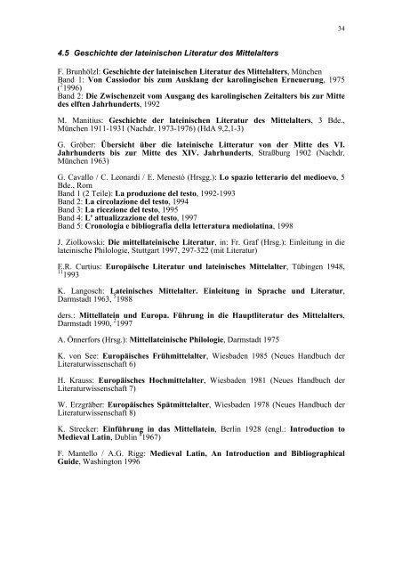 studienbibliographie klassische philologie - Bibliographien ...