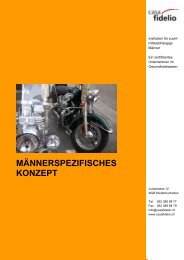 Das MÃ¤nnerspezifische Konzept - Casa Fidelio