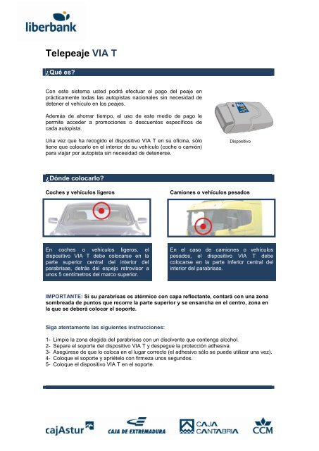 Cómo poner VIA-T: Aprende a cómo instalar VIA-T tú mismo