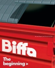 Annual report and accounts 2007 - Biffa