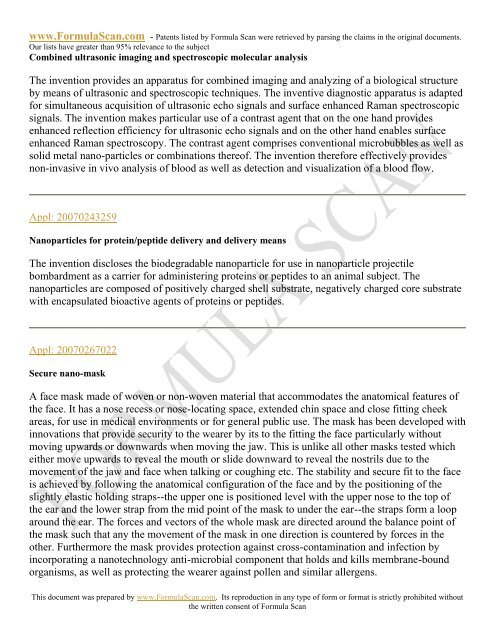 HAIR STYLING PATENTS FOR 2006 - Patent and Intellectual ...