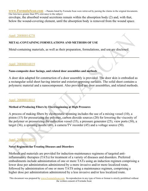 HAIR STYLING PATENTS FOR 2006 - Patent and Intellectual ...