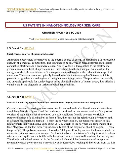 HAIR STYLING PATENTS FOR 2006 - Patent and Intellectual ...