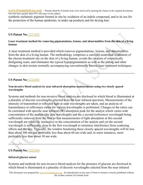 HAIR STYLING PATENTS FOR 2006 - Patent and Intellectual ...