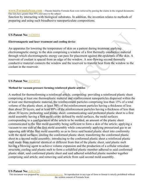 HAIR STYLING PATENTS FOR 2006 - Patent and Intellectual ...