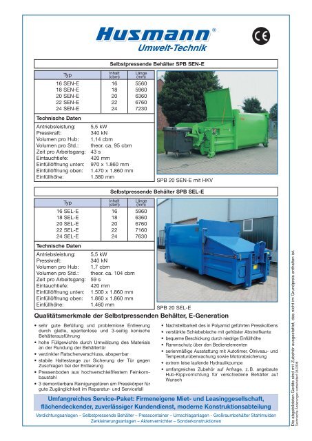 01 20 SPB Abroller SEN SEL2 - husmann umwelt technik