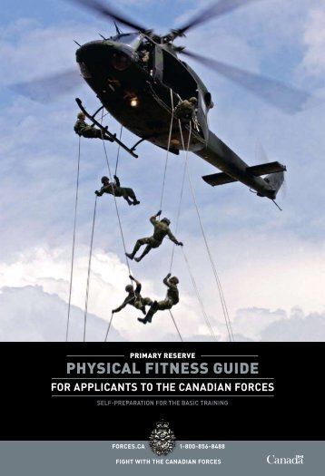 Physical Fitness Guide - Canadian Forces Personnel Support Agency