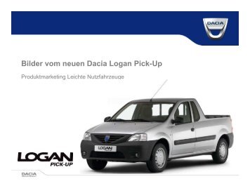 Bilder Dacia Logan Pick-Up - RENAULT Autohaus Richter