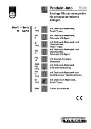 pdf (337 KB) - WEIGEL MessgerÃ¤te