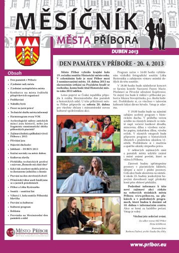 04 - PÅÃ­bor, oficiÃ¡lnÃ­ strÃ¡nky mÄsta