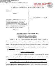 s First Amended Complaint (Blackline) - Reed Smith