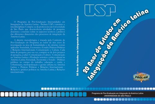 Livro Institucional Prolam/USP 2010