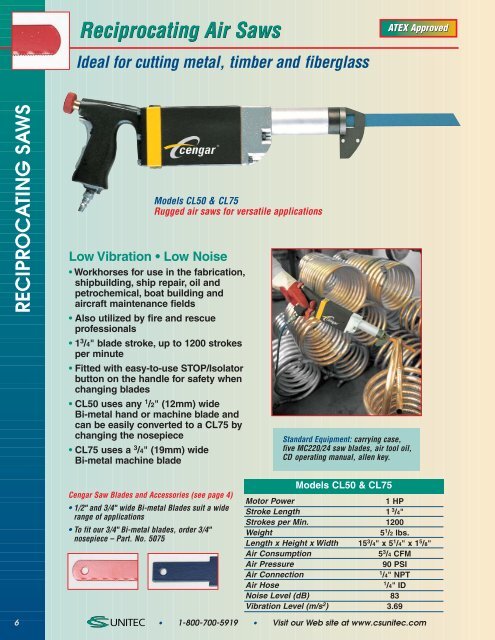 Portable Saws & Accessories - CS Unitec