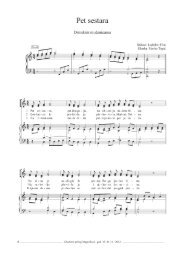 Glazbeni prilog Magnificat - god. VI. br. 11 / 2012. - Vrhbosanska ...