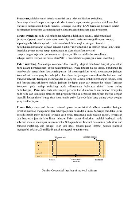 networking dan internetworking - Teknik Elektro UGM - Universitas ...