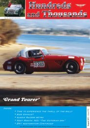 'Grand Tourer' - Austin Healey Owners Club