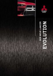 EVOLUTION - Mitsubishi
