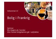 Bolig i Frankrig - Formuepleje