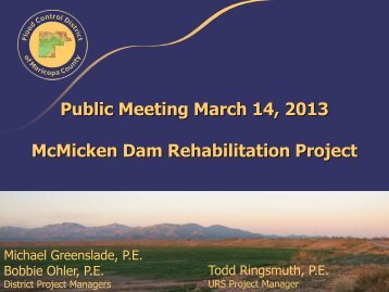 Public Meeting Presentation - Flood Control District of Maricopa ...
