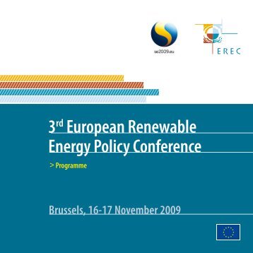 3rd European Renewable Energy Policy Conference