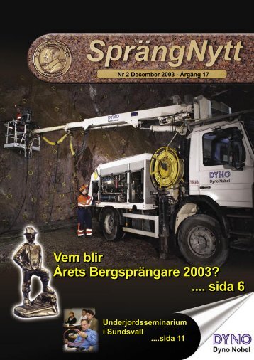 Ãrets bergsprÃ¤ngare 2003