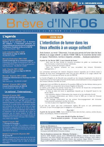 BREVE D'INF06 - SDIS 06