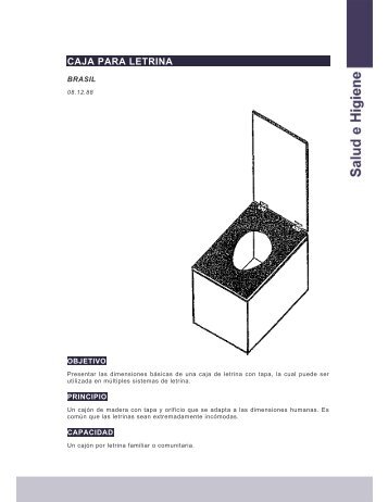 Caja para letrina (Brasil ) - Ideassonline.org