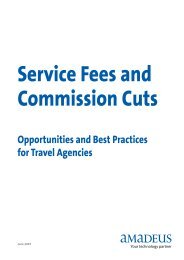 Service Fees And Commission Cuts - Amadeus