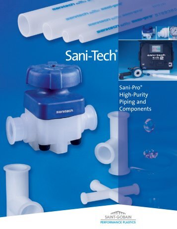 Sani-Pro High-Purity Piping And Components - Saint-Gobain ...
