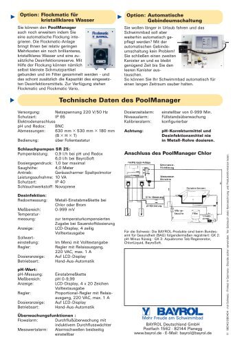 Poolmanager 3 746 kb - Poolman GmbH