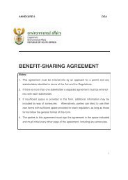 Benefit Share Agreement