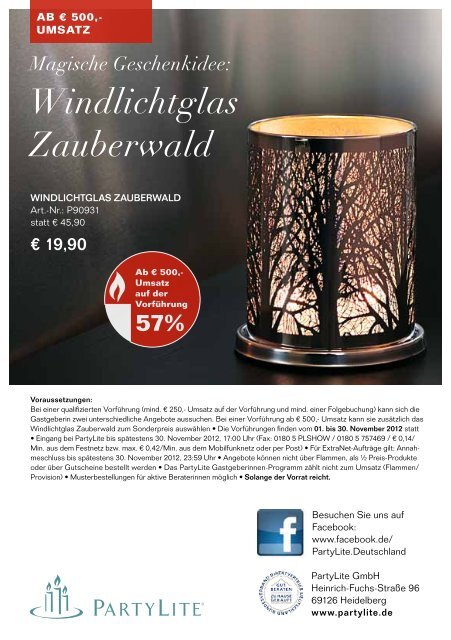 Leuchtende Herbstzeit! - PartyLite