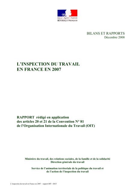 Inspection du travail : définition et explications