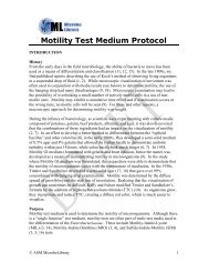 Motility Test Medium Protocol - asmcue