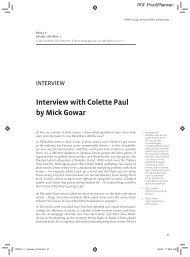 Interview with Colette Paul.pdf - Anglia Ruskin Research Online