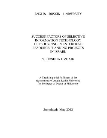 Itzhaik PhD thesis 2012.pdf - Anglia Ruskin Research Online