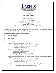 REVISED NOTICE AND AGENDA Regular Board Meeting Thursday ...
