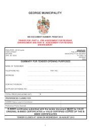 Tender document FIN007/2013.pdf - George Municipality