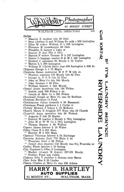 1915 - Watertown Free Public Library