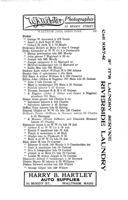 1915 - Watertown Free Public Library