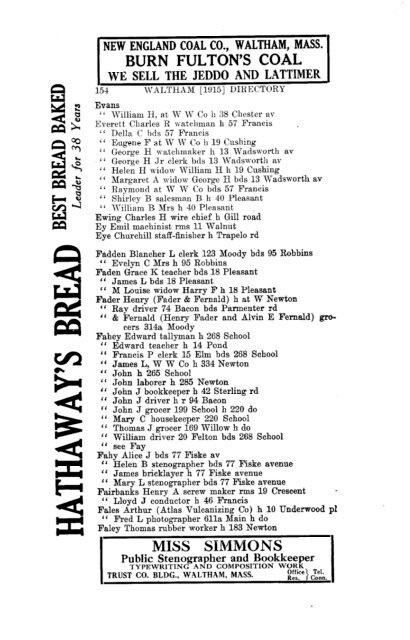 1915 - Watertown Free Public Library