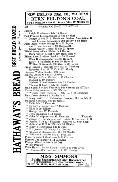 1915 - Watertown Free Public Library