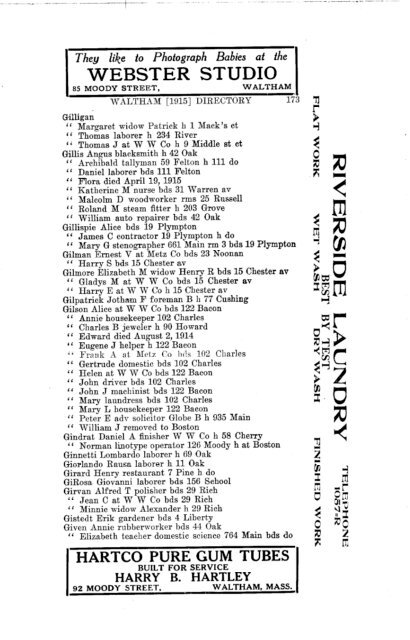 1915 - Watertown Free Public Library