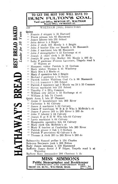 1915 - Watertown Free Public Library