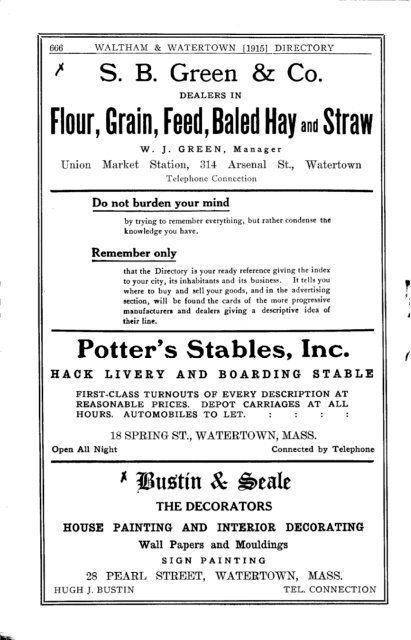 1915 - Watertown Free Public Library