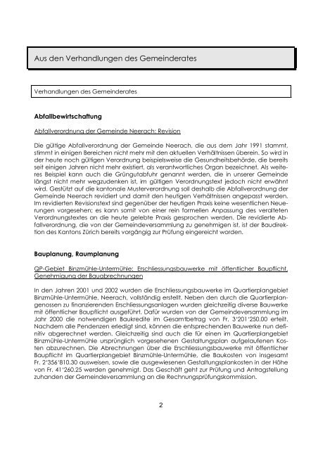 Mitteilungsblatt November 2013 [PDF, 602 KB] - Neerach