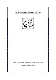 REGULAMENTO INTERNO - ES de Fontes Pereira de Melo